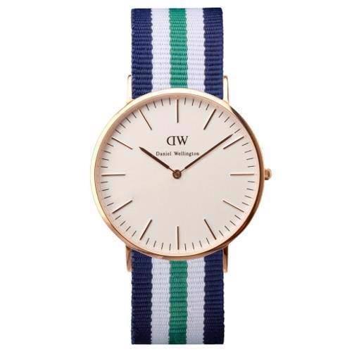 Image of Daniel Wellington Notthingham rosa forgyldt herre ur, 0108DW